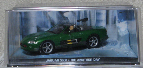 Altaya 1/43 Jaguar *XKR greenmet 007 большой * дыра The -*tei* фигурка есть 