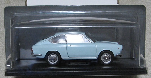 アシェット　1/24　フィアット・850 クーペ　lightblue　1965_画像3