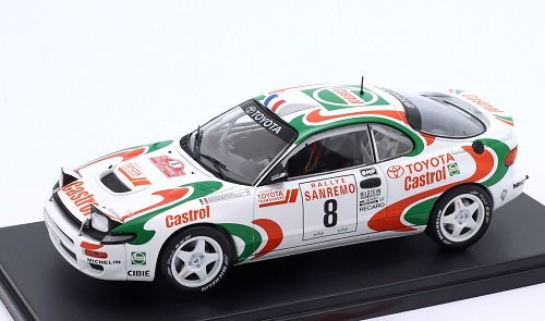 Altaya　1/24　トヨタ・セリカ ターボ 4WD　#8　D．オリオール　1994 ラリー サンレモ優勝　カストロール_画像1