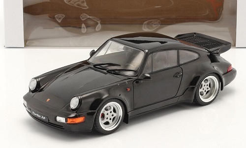 送料無料 ソリド 1/18 ポルシェ・964 ターボ black ソリド