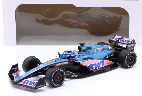 ソリド 1/18 アルピーヌ・A522 #14 F.アロンソ モナコGP 2022-