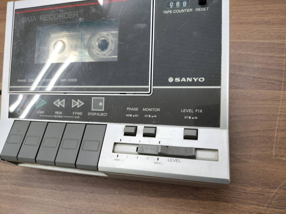 SANYO MR-33DR データレコーダー データレコーダ 難ありの画像2