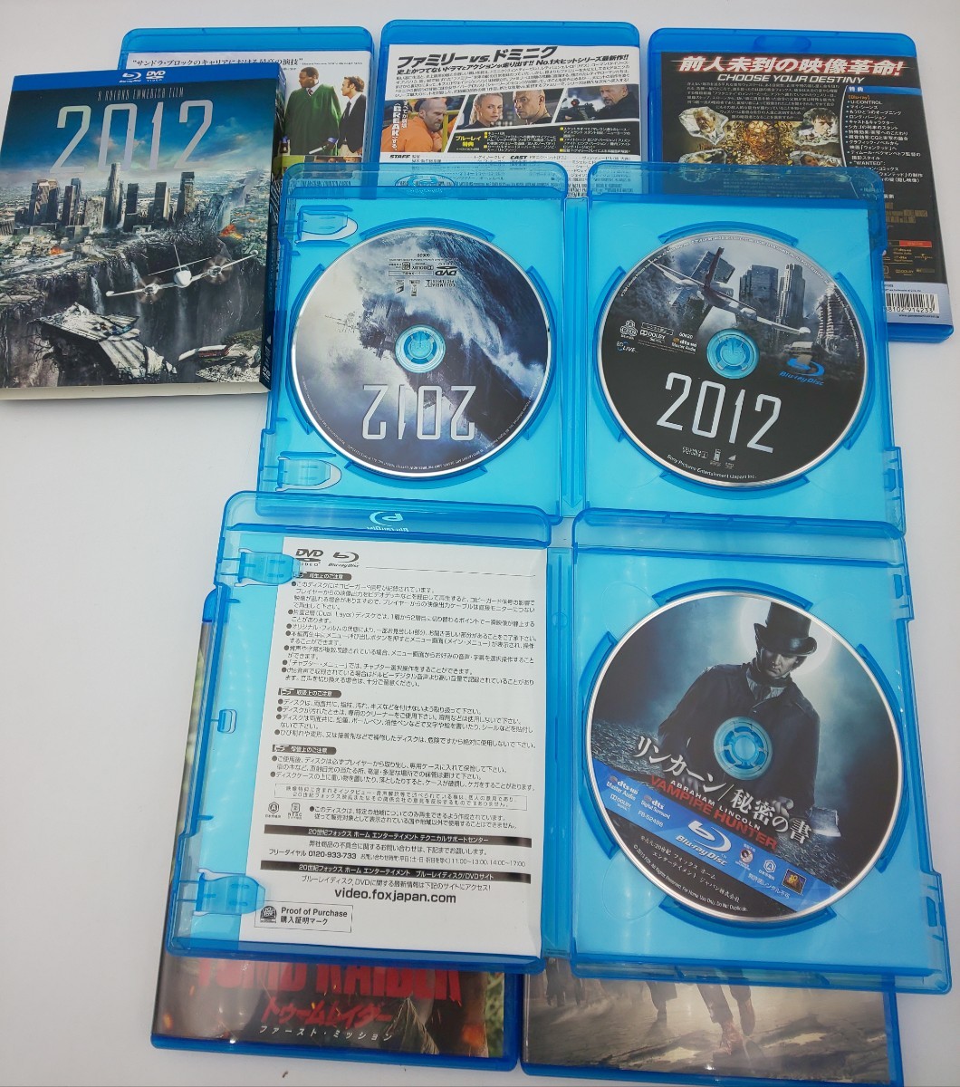 Blu-ray* западное кино суммировать 7шт.@* Blue-ray wontedo вентилятор ta палочка * Be -тактный Tomb Raider The Fast and The Furious и т.п. 