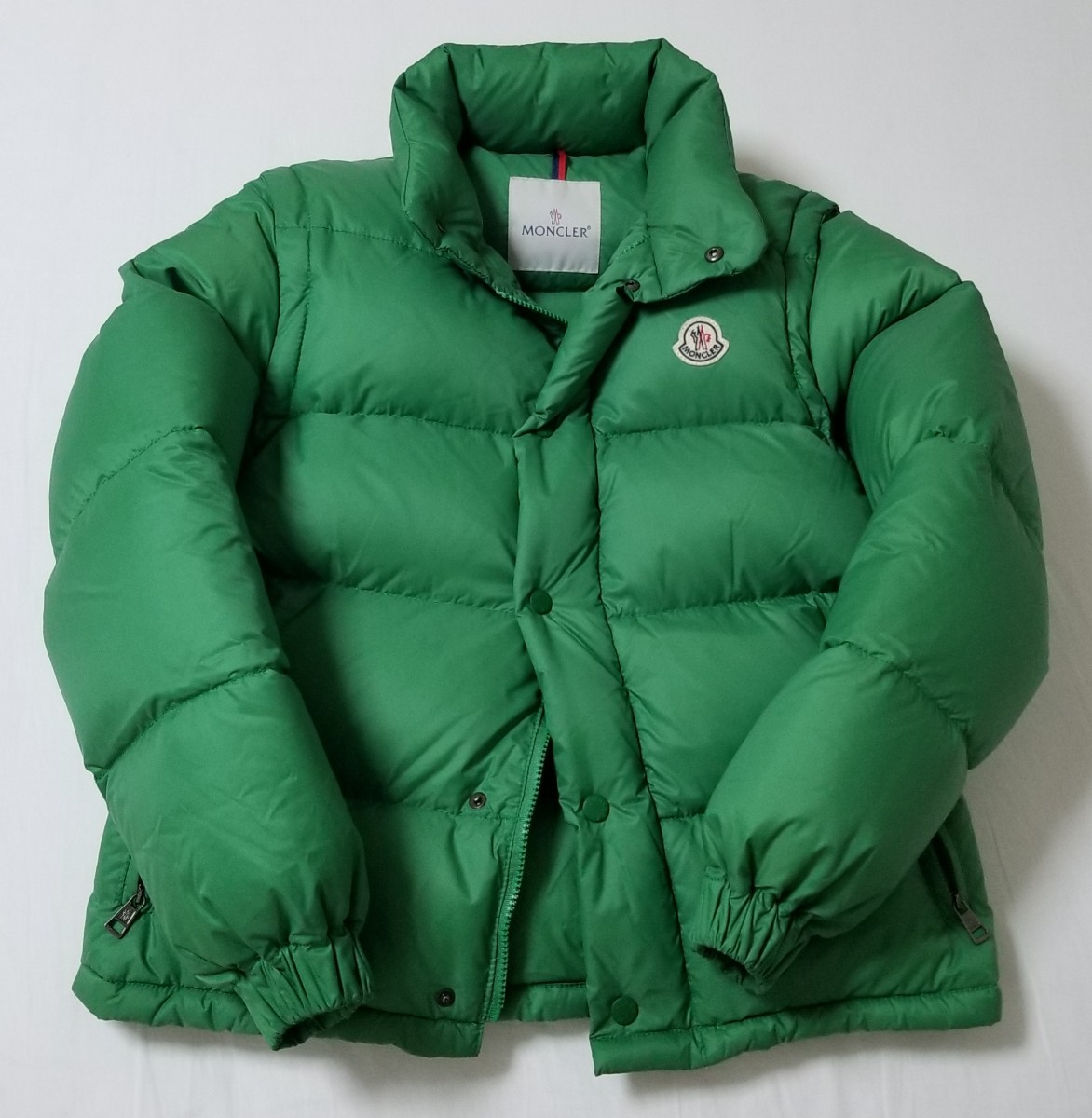 極美品 MONCLER モンクレール 国内正規品 本物保証 ダウンジャケット ダウンベスト 2way 初期モデル レア 上質ダウンがパンパン！ ベローネ