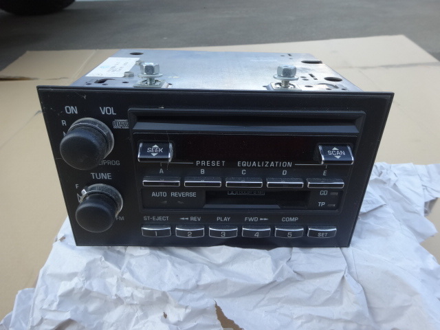 90~92y Cadillac Fleetwood brougham original audio deck CD cassette 2DIN 16138586 junk Saitama ~