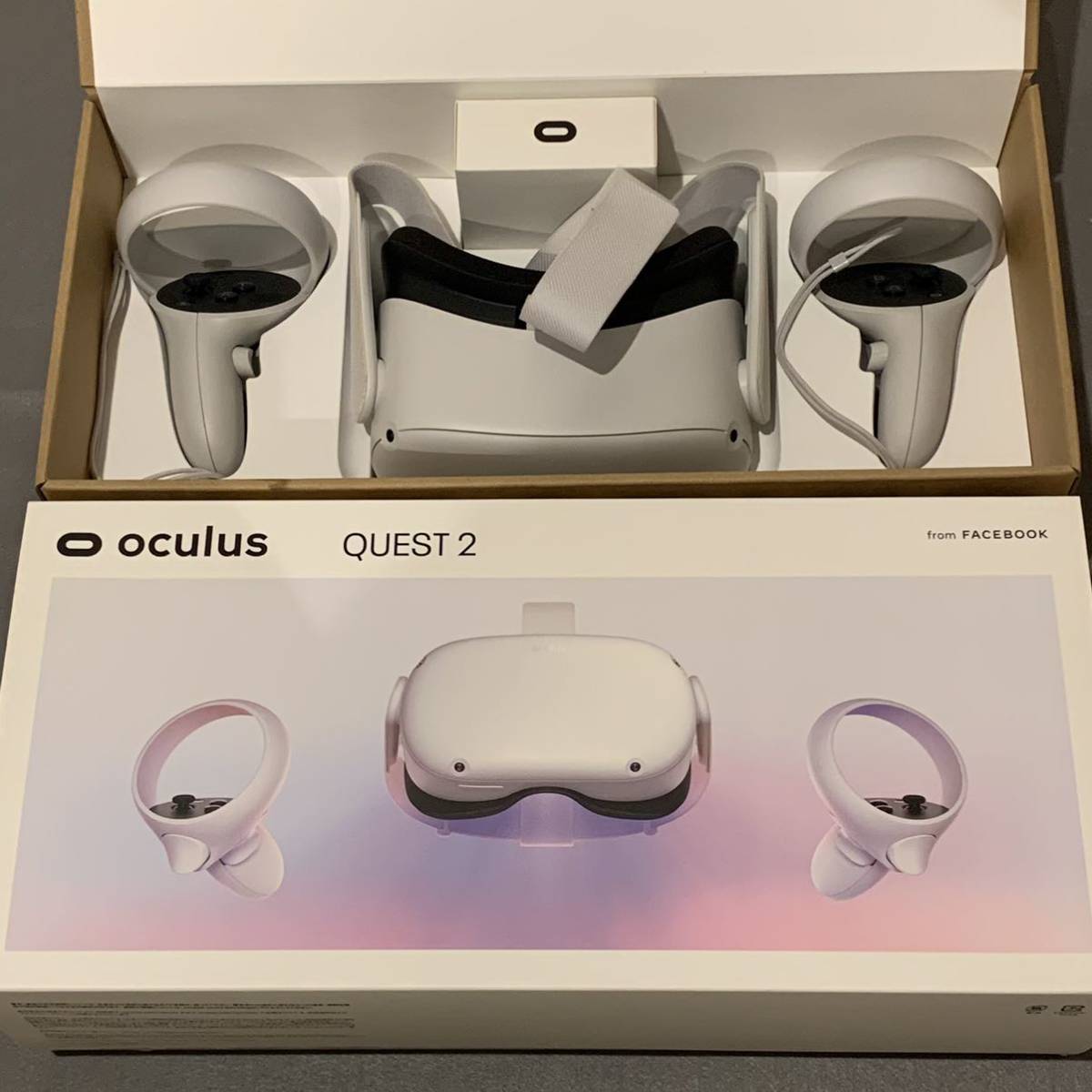Oculus QUEST 2 VRヘッドセット オキュラスクエスト2 Meta メタ GB