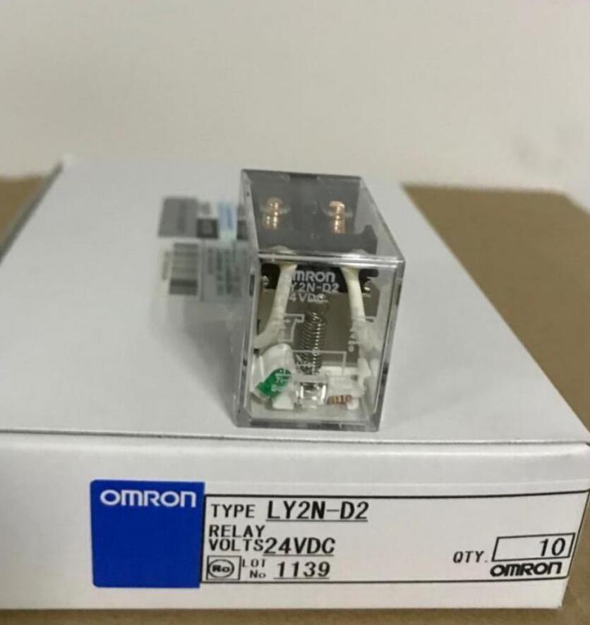 新品☆複数あり OMRON/オムロン LY2N-D2 DC24V リレー 10個セット 保証