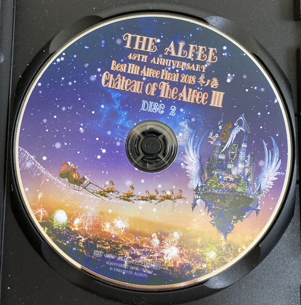 DVD THE ALFEE 45th Anniversary Best Hit Alfee Final 2018 冬ノ巻 武道館ライブ アルフィ 送料無料_画像4