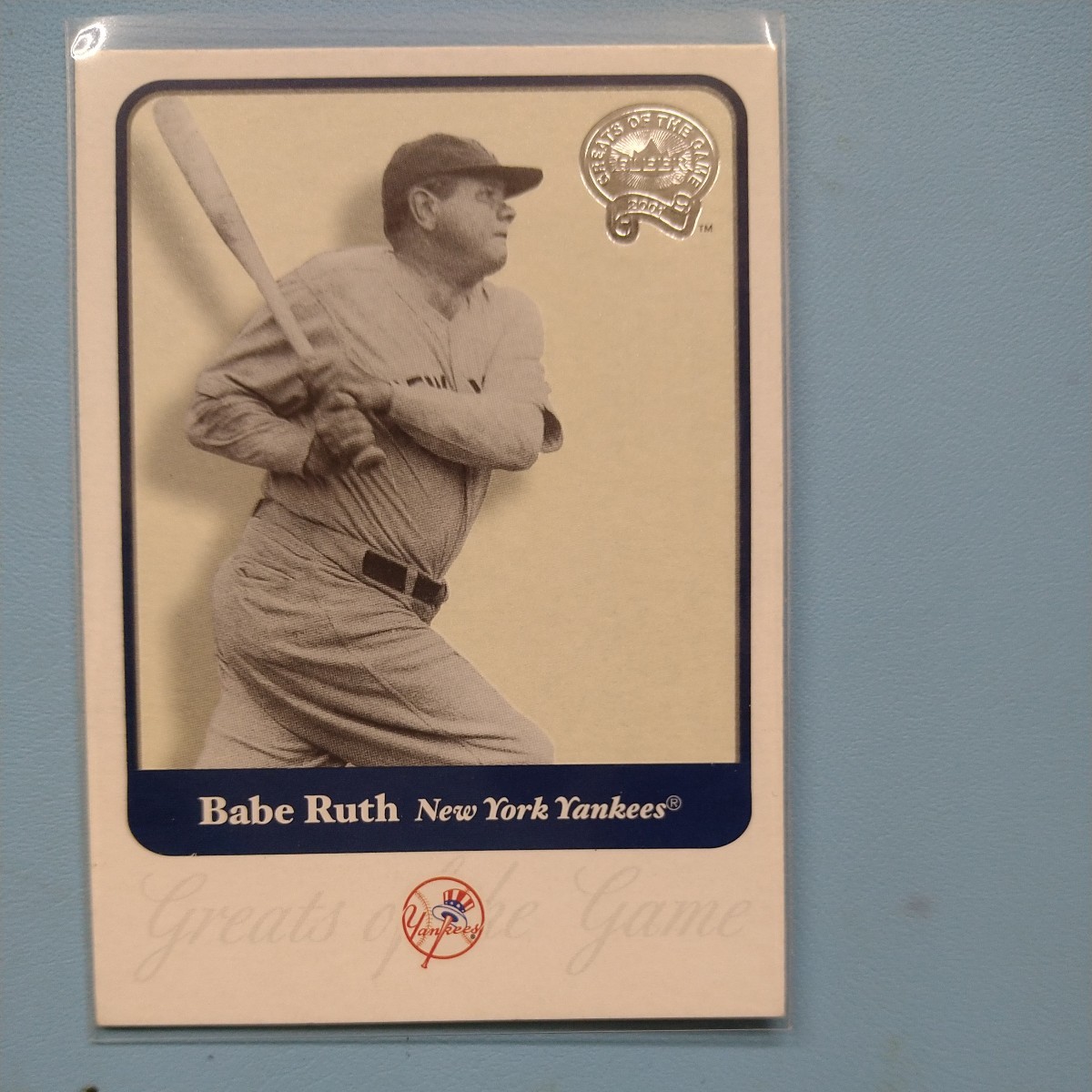 2001FLEER BABE RUTH ベーブルース　ヤンキース_画像1