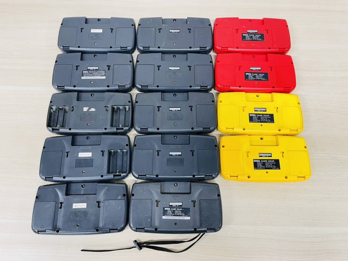 トップ SEGA インボイス請求書発行可能☆ GAMEGEAR J5 まとめ売り 14台