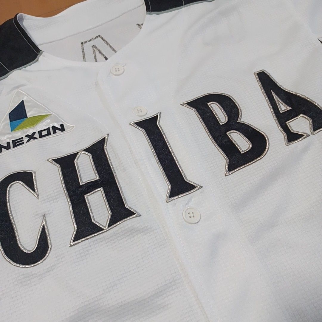 千葉ロッテマリーンズ ホーム ユニフォーム ALL for CHIBA 岡田 幸文