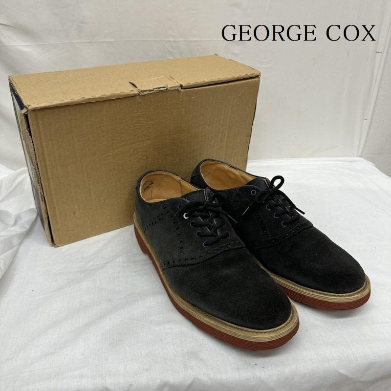 人気商品 ジョージコックス SILAS ネイビー / 紺 UK：7 革靴 シューズ