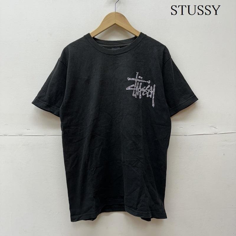 ステューシー 80S USA製 黒タグ ロゴ 半袖 Tシャツ Tシャツ Tシャツ M 黒 / ブラック