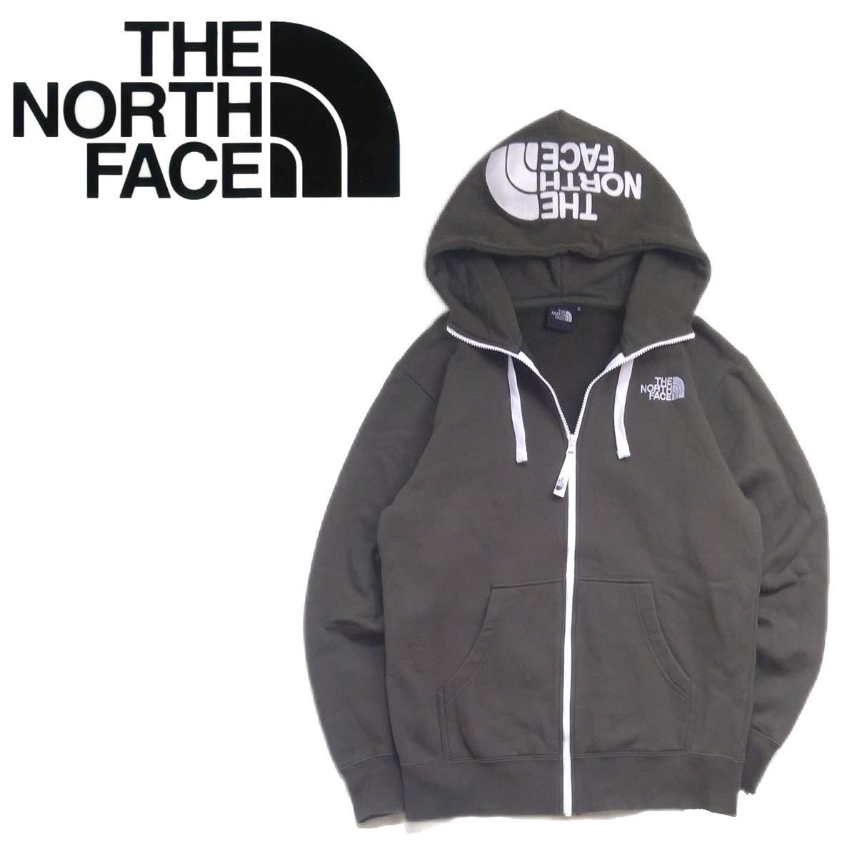 極美品 定番人気 THE NORTH FACE フワフワ裏起毛 ビッグロゴ