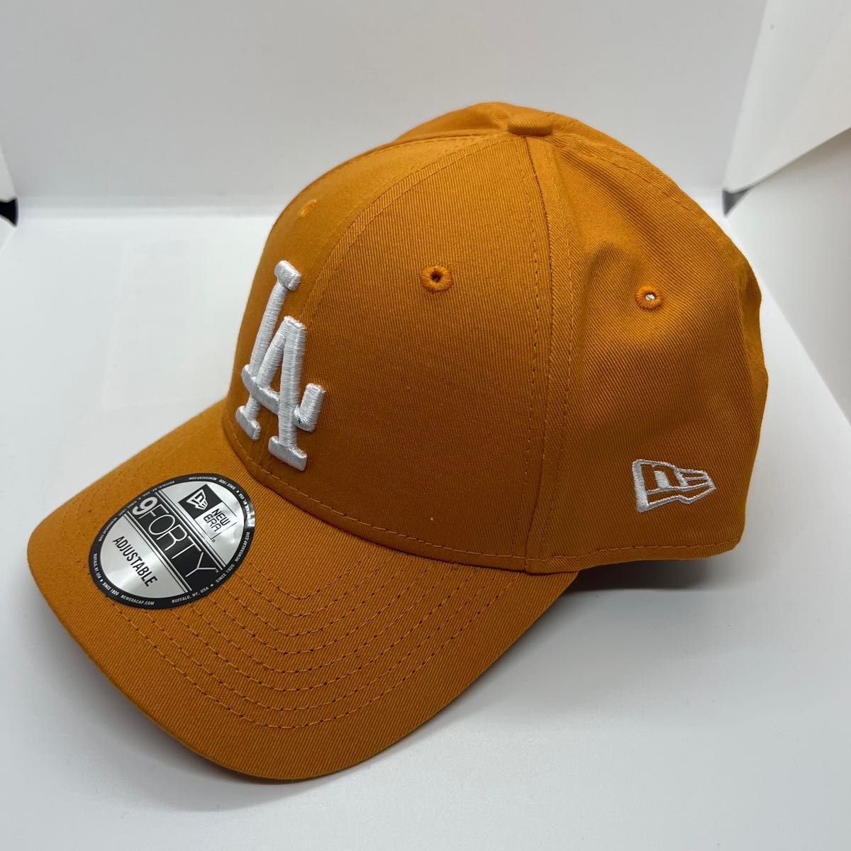 a43ニューエラ LA ドジャース ロサンゼルスドジャースキャップ オレンジ 帽子 ユニセックス 海外限定 ホワイト 9FORTY
