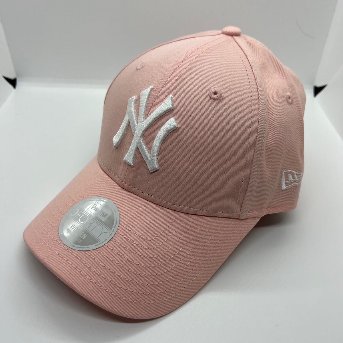 NEW ERA ニューエラ ヤンキース NY MLB 正規品 キャップ 帽子 ユニセックス ワンサイズ ロゴ ピンク　ホワイト