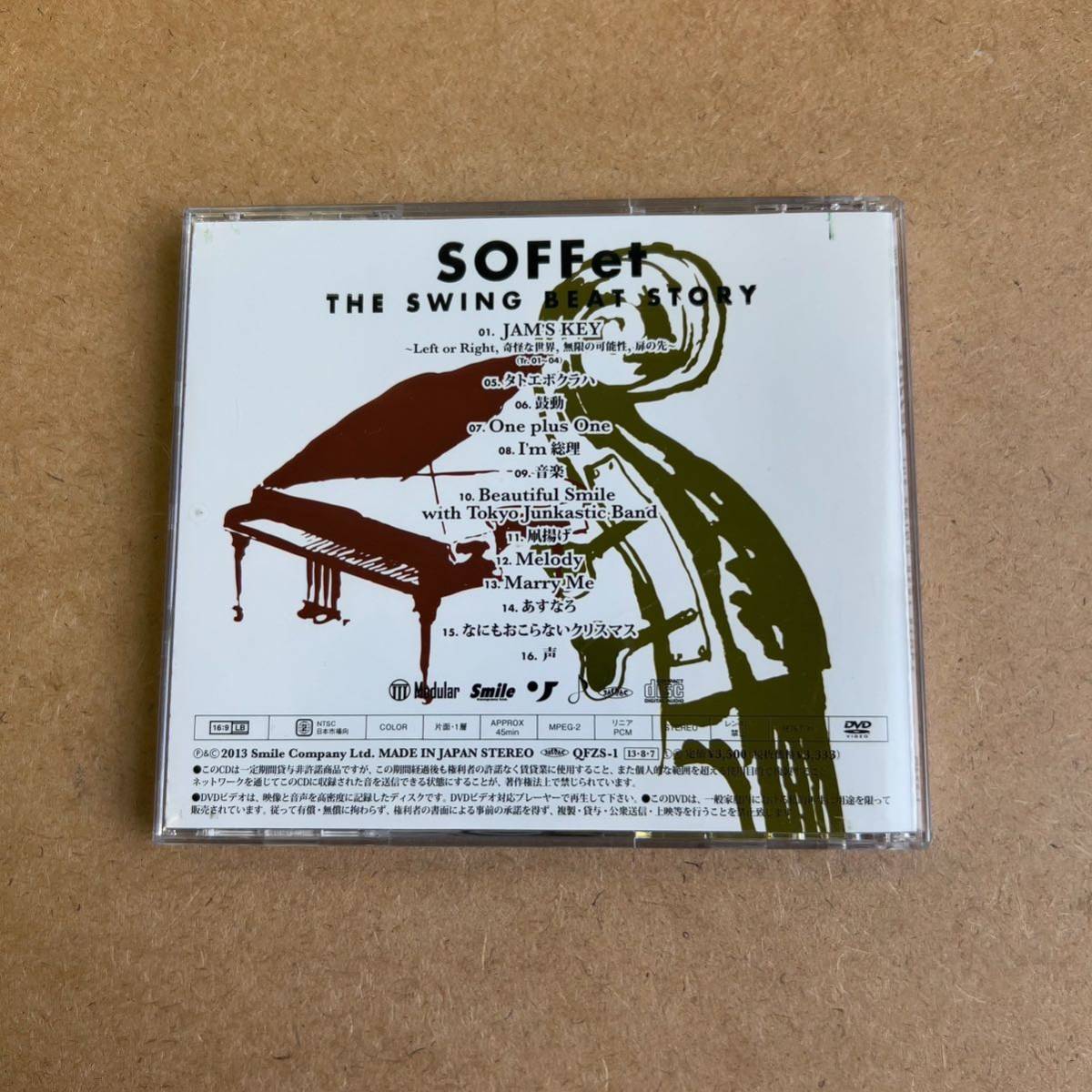 送料無料☆SOFEet『THE SWING BEAT STORY』初回限定盤CD＋DVD45分収録☆帯付☆美品☆アルバム☆ソッフェ☆324_画像4