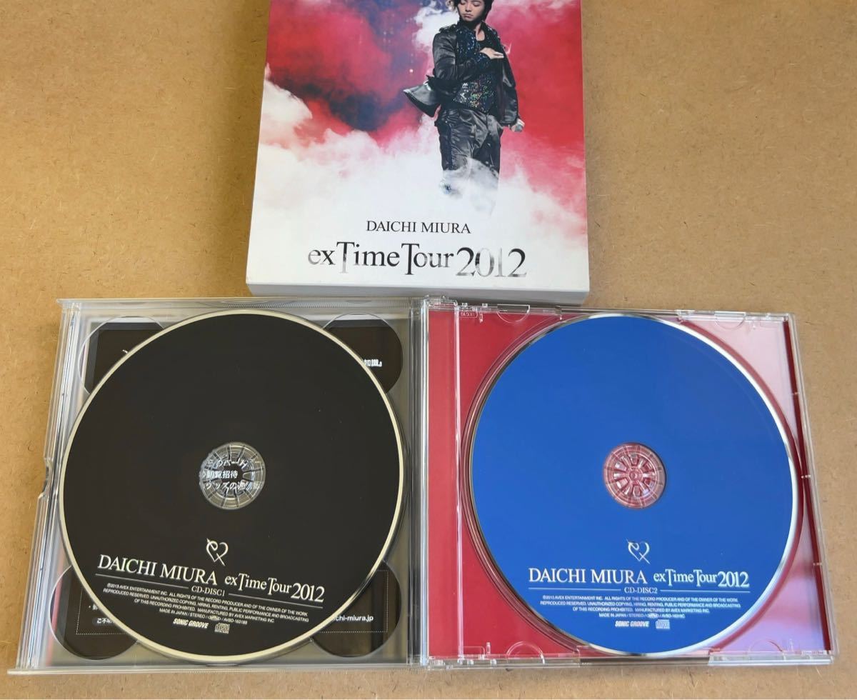 送料無料☆三浦大知『DAICHI MIURA “exTime Tour』DVD+2CD☆スリーブケース☆美品☆326_画像6