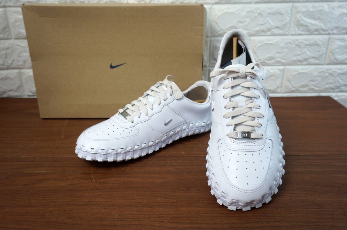 新品 未使用品!! NIKE x Jacquemus J Force 1 LOW LX SP DR0424-100 US9 27cm ナイキ ジャックムス エアフォース ホワイト スニーカー Air_画像1