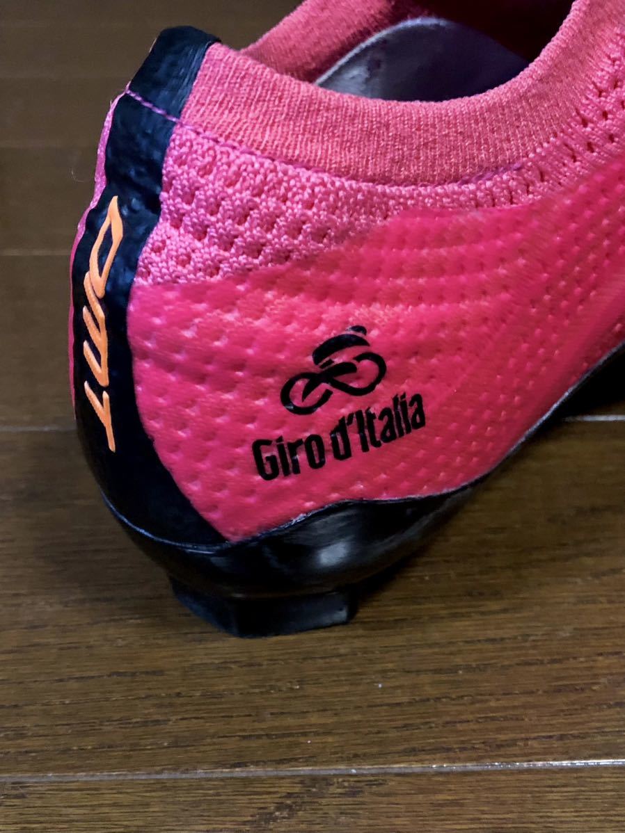 最終値下げ【限定モデル・美品】DMT KR1 Giro ロードシューズ　マリアローザ　ピンク　EU41.5（26.71cm）_画像7