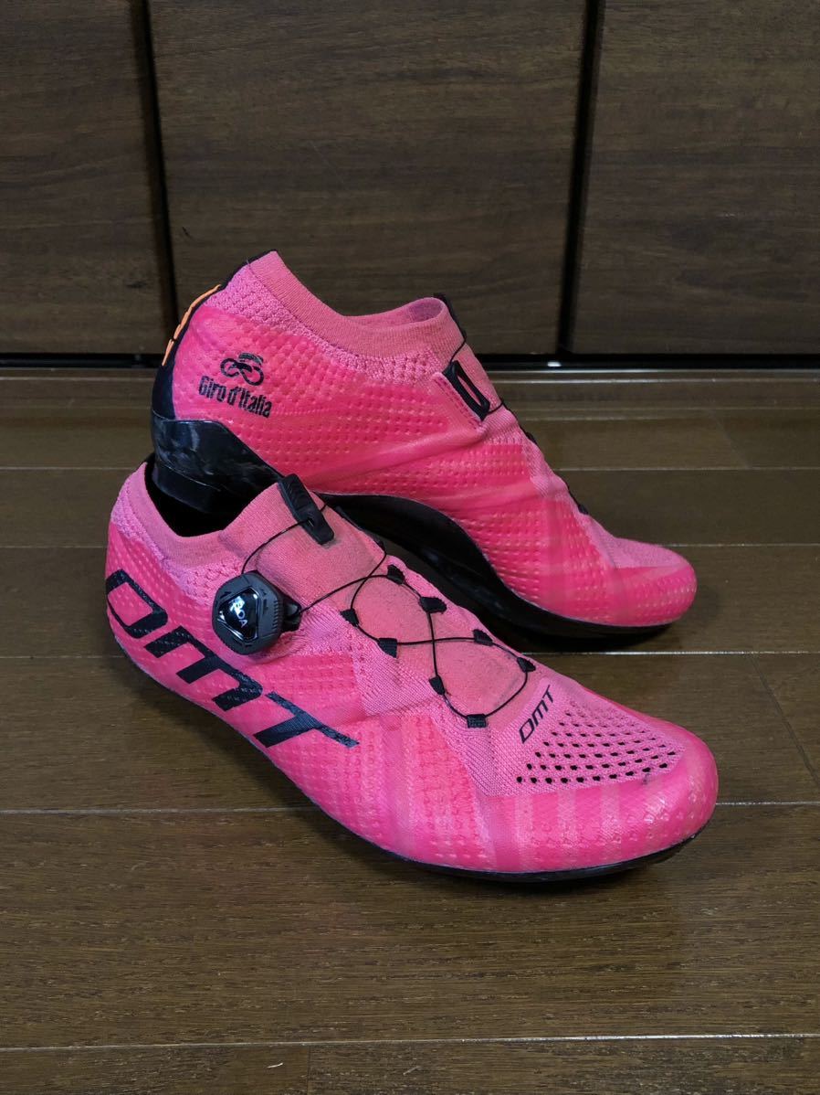 再出品【限定モデル・美品】DMT KR1 Giro ロードシューズ　マリアローザ　ピンク　EU41.5（27cm）