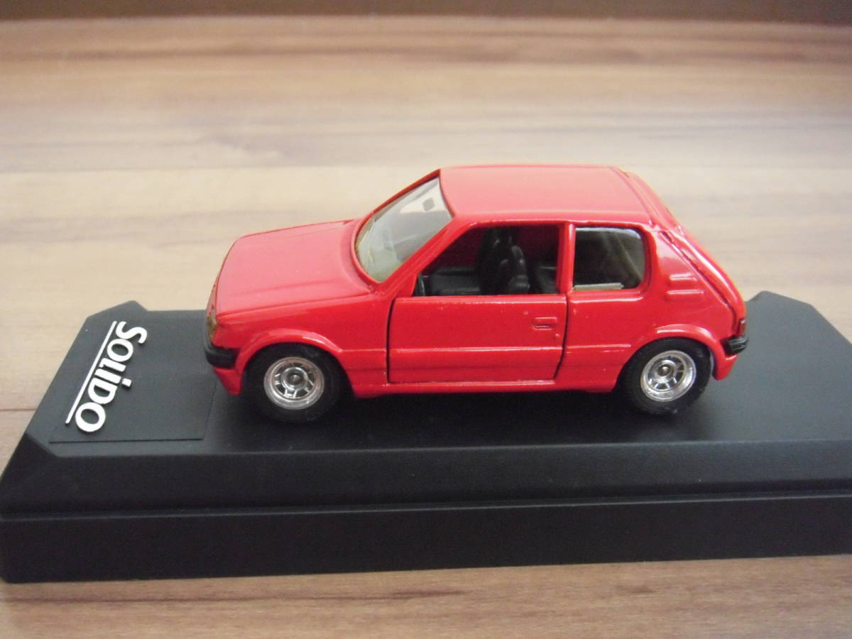  Solido Peugeot 205 GTI minicar red red PEUGEOT 1842