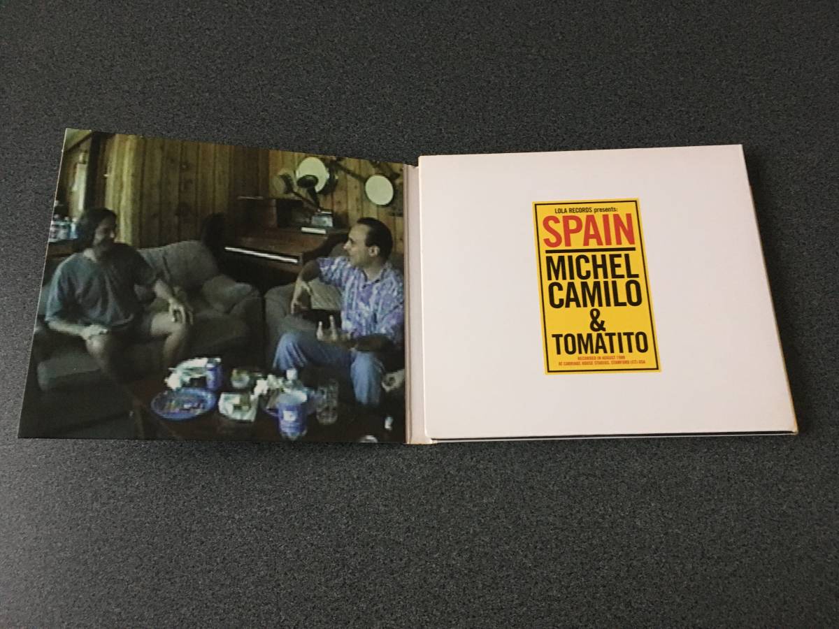 ★☆【CD】Spain / ミシェル・カミロ＆トマティート Michel Camilo & Tomatito【デジパック】☆★_画像3