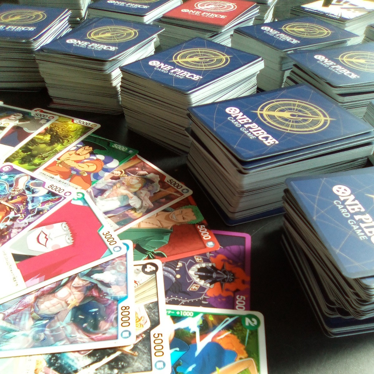 ワンピース カードゲーム 大量 約1500枚 まとめ売りトレーディングカード ONEPIECE【a515】_画像2