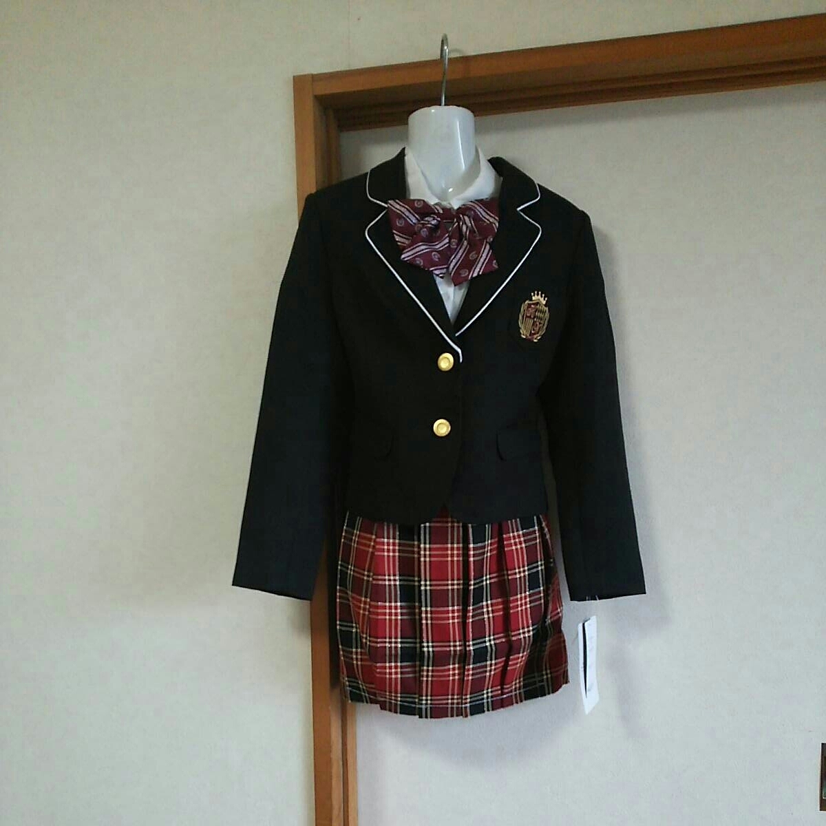 * new goods *. bargain regular price 14990 jpy Hiromichi Nakano formal suit black 150 centimeter easy size 