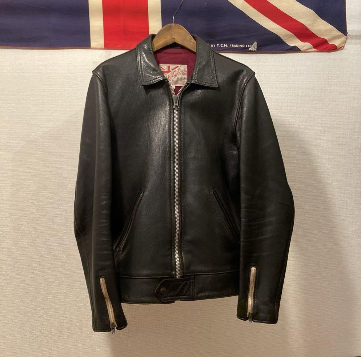 アディクトクローズ AD-01 シープ 36 ADDICT CLOTHES CENTER ZIP