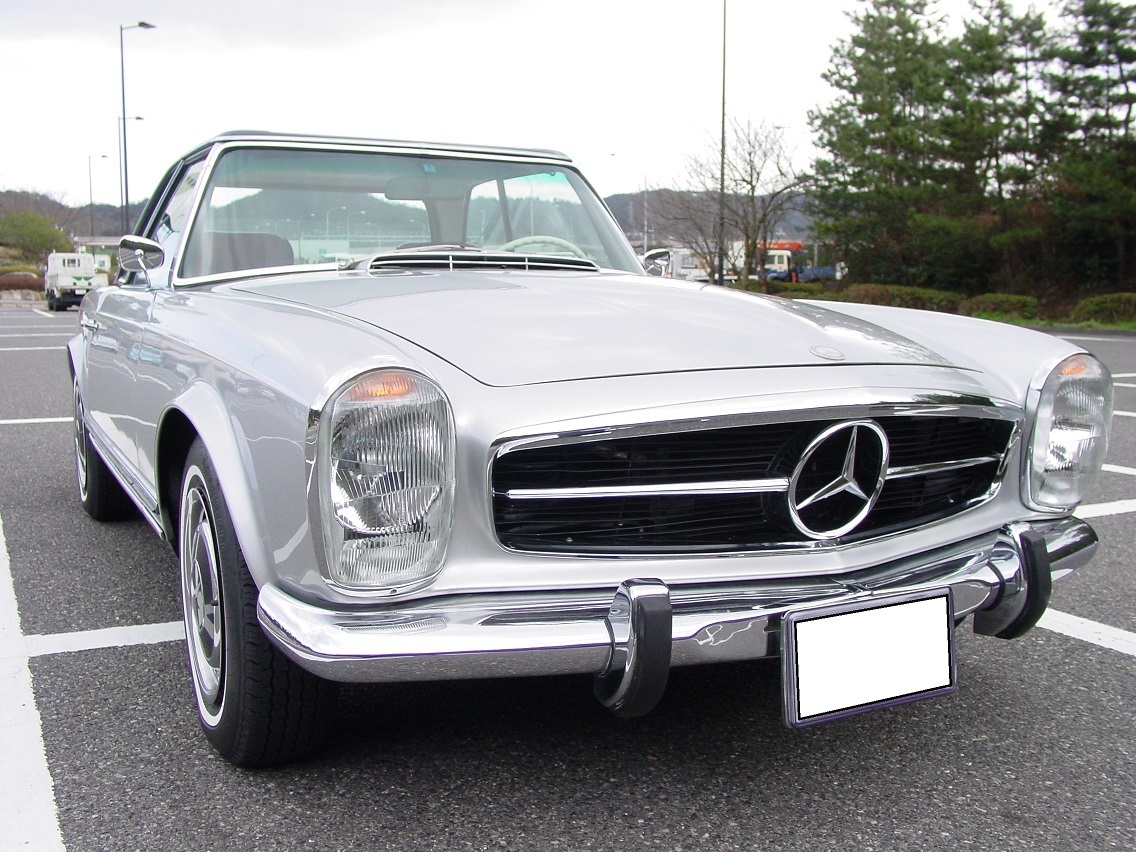 W113　オールドベンツ280・250・230SL オートマシフトレバーボックス_画像9