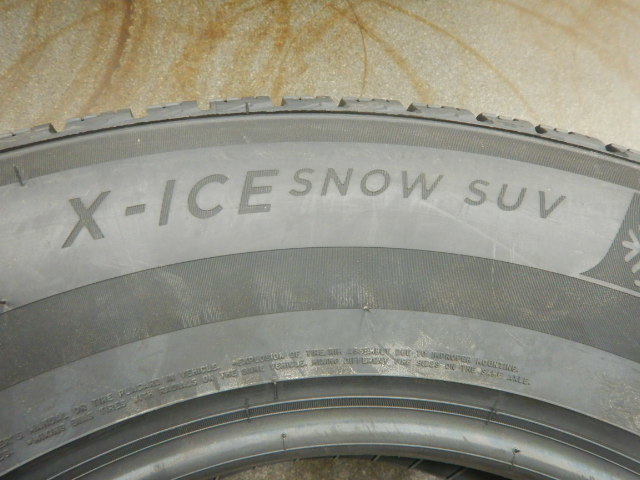 C:ラスト２本！ミシュラン　X-ICE　SNOW　SUV　255/70R18　116T　新品２本セット。送料も込み。ばら売り不可。255/70-18。_画像4