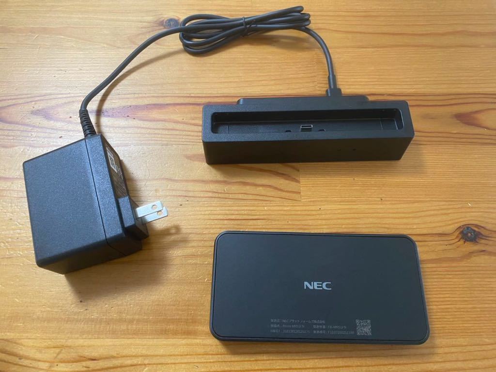 NEC 5GルータAterm MR51FN PA-MR51FN★専用クレードル付_画像5