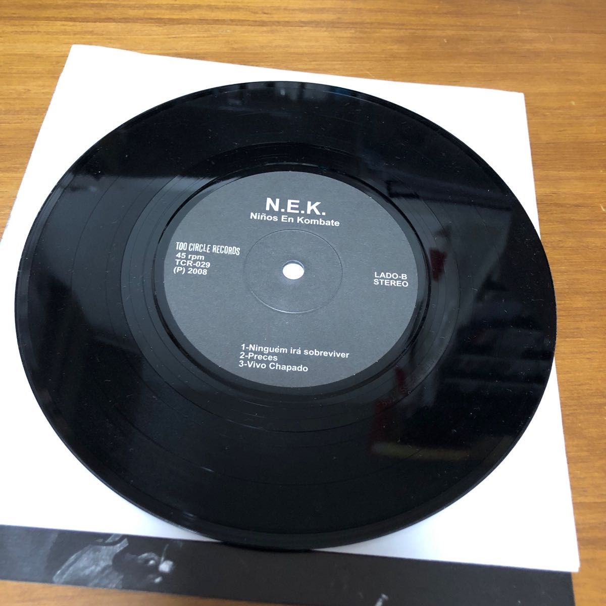 レコード　N.E.K アナログ盤EPハードコアパンク