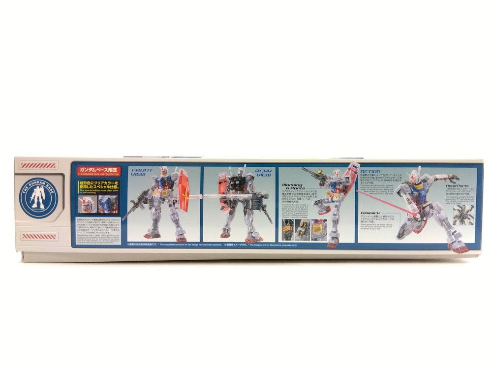 未組立品 プラモデル RX-78-2 GUNDAM Ver.3.0 CLEAR COLOR THE GUNDAM BASE LIMITED BANDAI◆3101/西伊場店の画像2