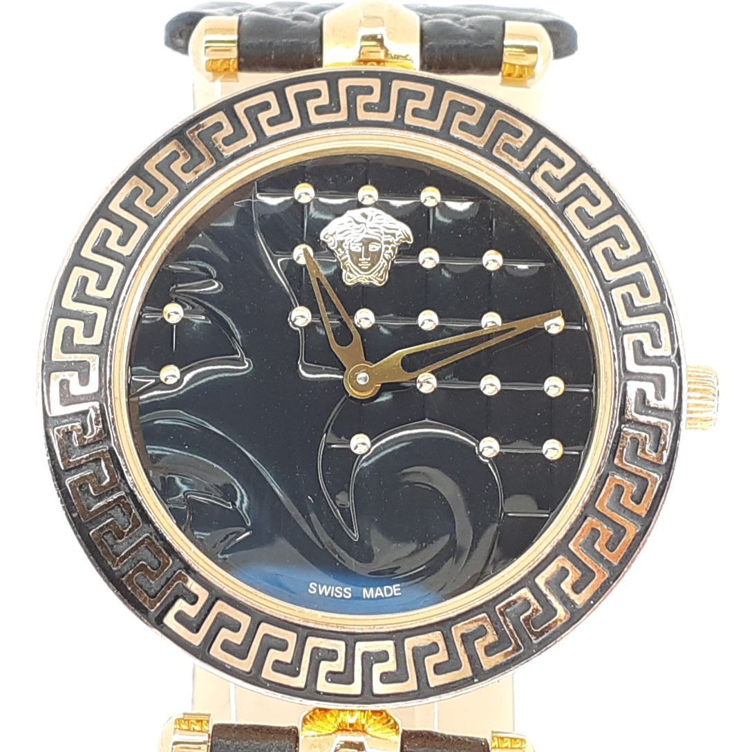 クリスマス特集2022 クォーツ VK7 ウ゛ァニタス ウ゛ェルサーチ メンズ ST ◆3105/高林店 VERSACE 腕時計 ヴェルサーチ