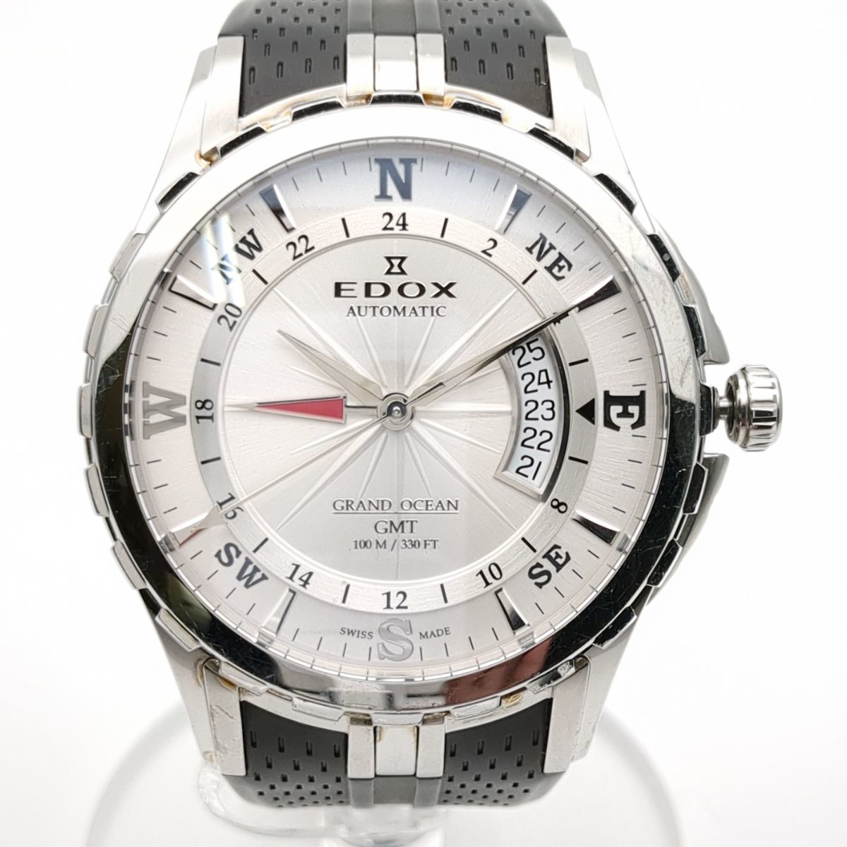 エドックス グランドオーシャン 93004 自動巻き メンズ EDOX 腕時計 中古 ◆3114/高洲店_画像1