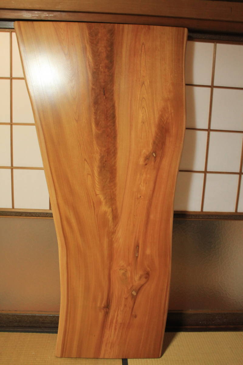 幅広 】格安売り切り!天然欅◇無垢一枚板◇最大幅90cm!ローテーブル