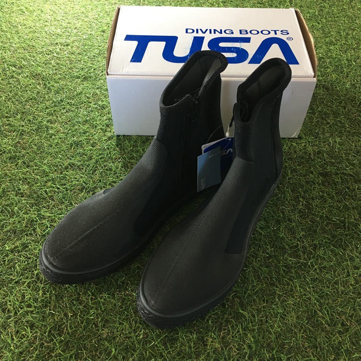 ES015-B07 TUSA ツサ DIVING BOOTS DB0105 29cm ダイビングブーツ ブラック スポーツ アウトドア 未使用 展示品 ブーツ_画像1