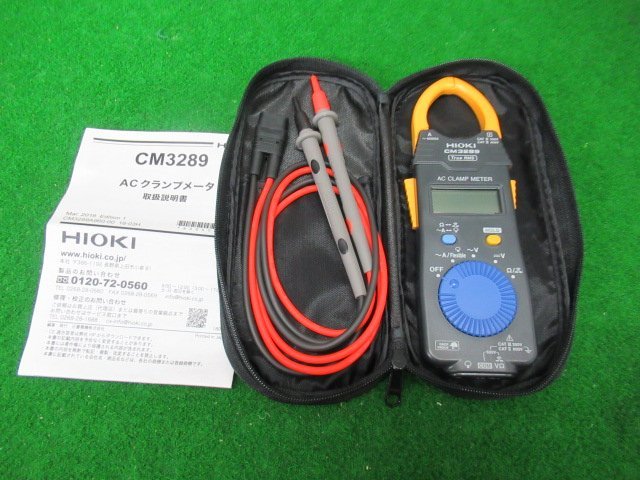 ♪　クランプメーター　CM3289　日置　HIOKI　中古美品　通電確認済み　展示品　成田店　nn3209_画像1