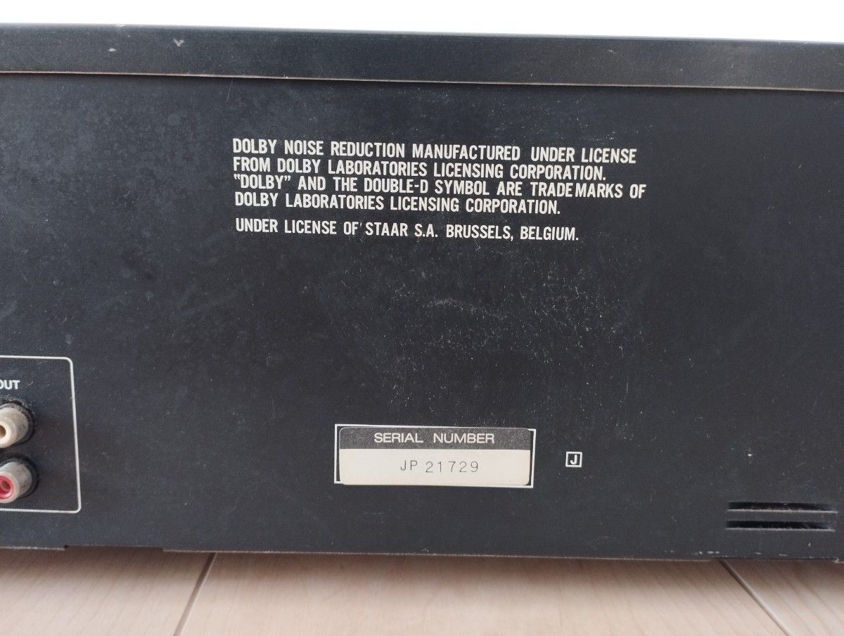 ④A&Dステレオカセットデッキ dt-w4000