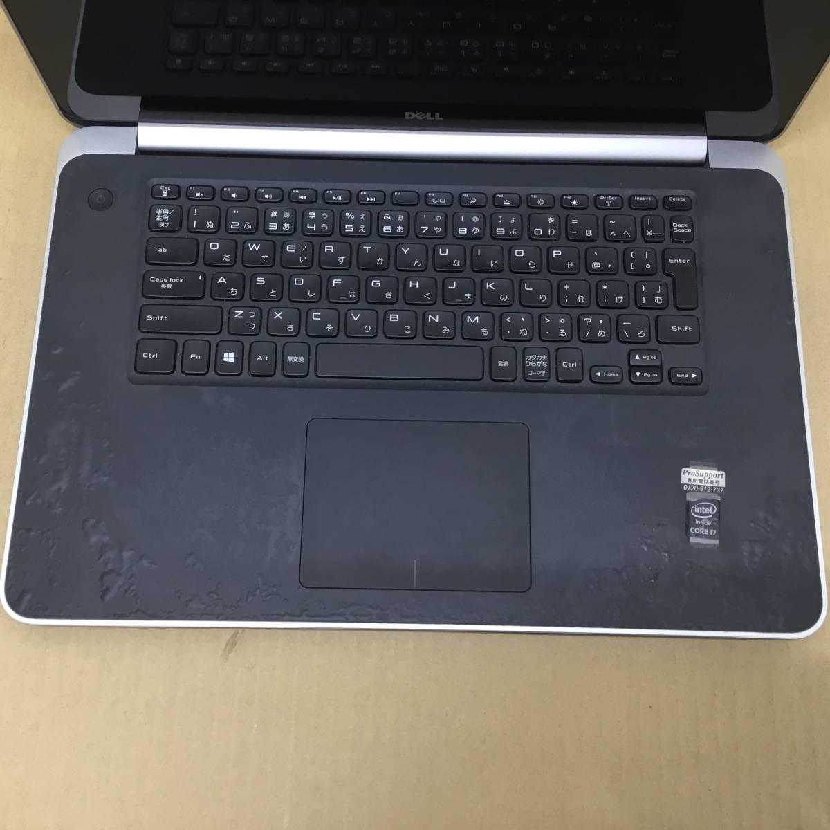 【2310201109】 DELL ノートパソコン PRECISION M3800 CI7(4712HQ)-2.3GHZ 250GB 15.6インチ タッチ WIN7P 無線 BLUETOOTH カメラ_画像2