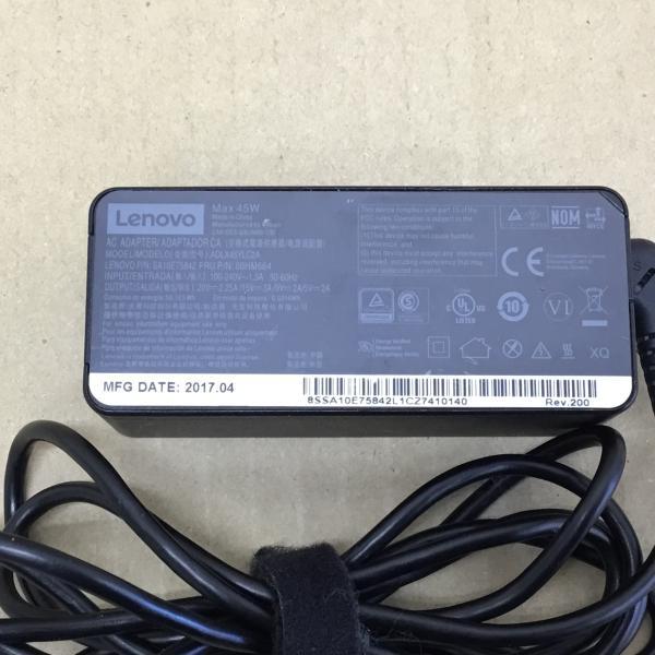 【2212200710】LENOVO タイプC アダプター ADLX45YLC2A 45W 20V-2.25A / 15V-3A / 9V-2A / 5V-2A 送料 無料　14時までの ご注文 即日発送_画像3