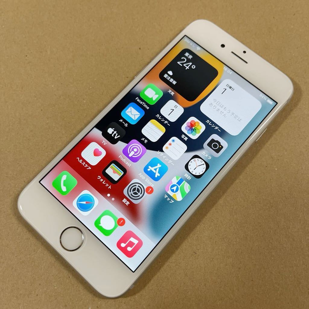 ファッション 特上美品 通話動作OK Apple iPhone6s 32GB シルバー