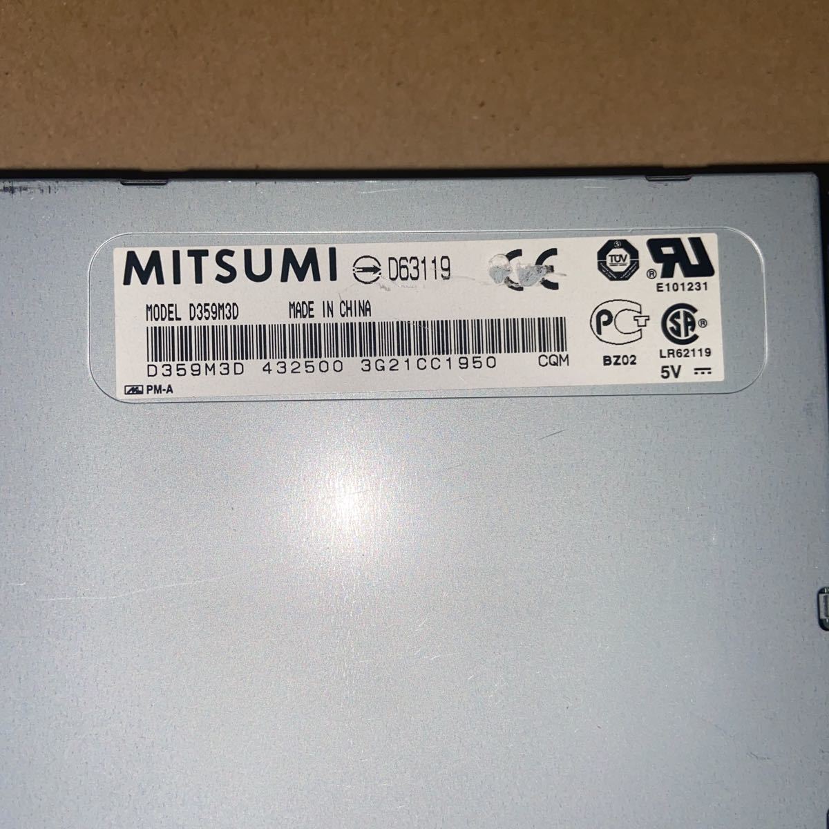 フロッピーディスクドライブ MITSUMI D359M3D FDD_画像7