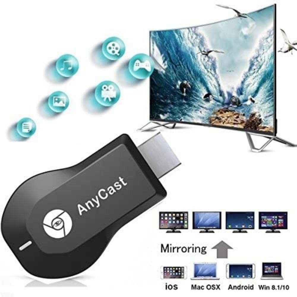 Anycast M9 Plus ドングルレシーバー HDMI WiFiディスプレイ iOS Android Windows MAC OSシステム通用 モード交換不要 Google chromecast _画像3