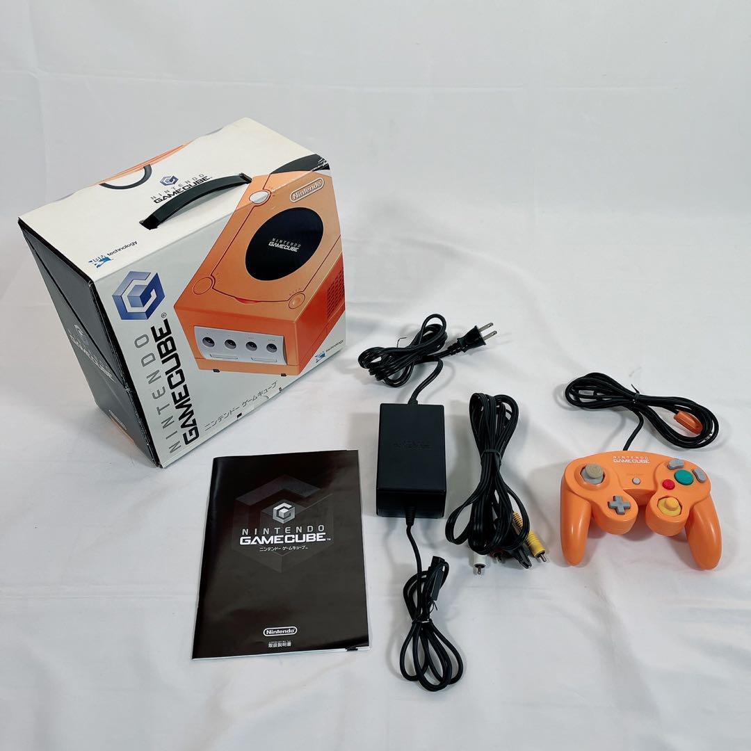 【動作品】GAMECUBE ゲームキューブ　DOL-001 オレンジ