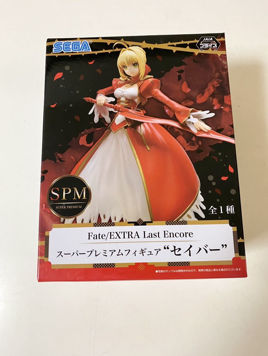 a28 SEGA SPM Fate/EXTRA Last Encore スーパープレミアムフィギュア セイバー_画像1