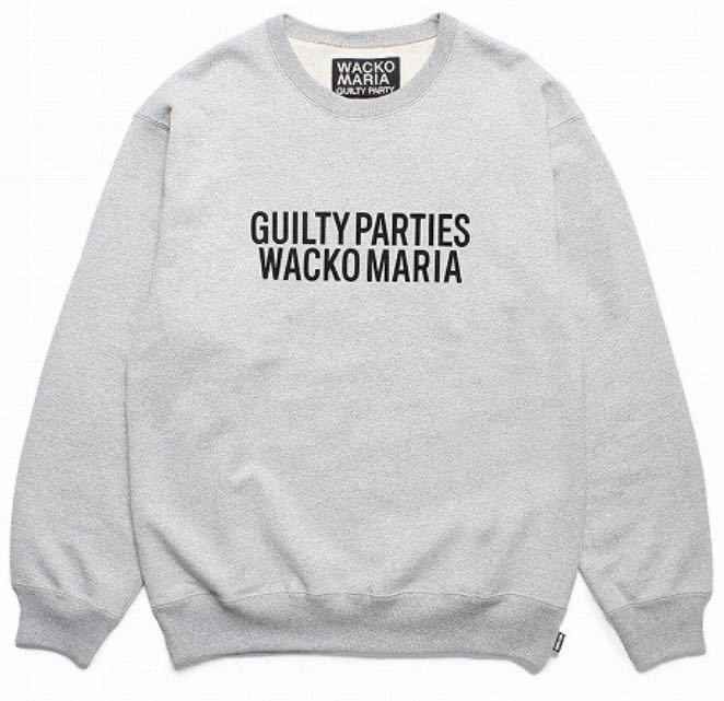 WACKO MARIA / HEAVY WEIGHT CREW NECK SWEAT SHIRT 02 / 2023 / 新品未使用 / L / グレー / クルーネック / スウェット / ワコマリア_画像1