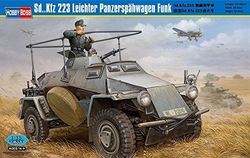 ホビーボス 1/35 ファイティングヴィークルシリーズ Sd.Kfz.223 無線装甲車_画像1